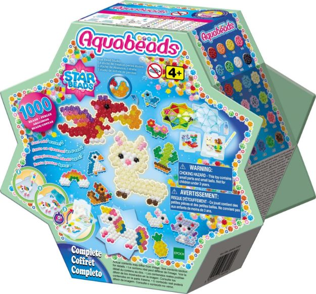 Bild von Aquabeads Sternperlen Starter Set mit über 1000 Perlen - 31601