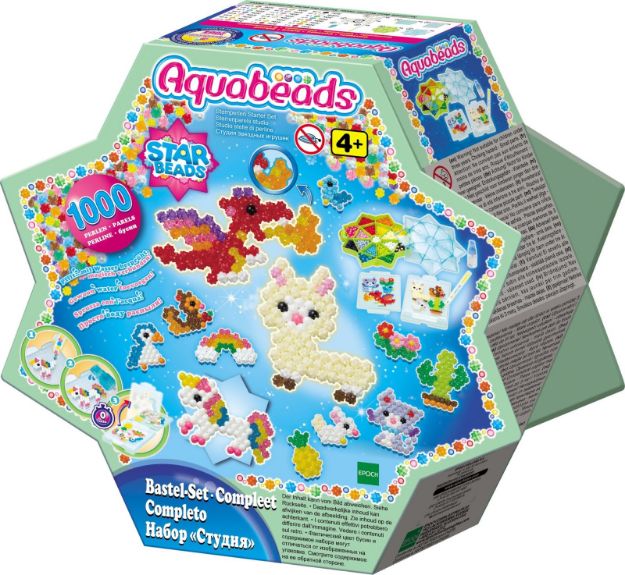 Bild von Aquabeads Sternperlen Starter Set mit über 1000 Perlen - 31601
