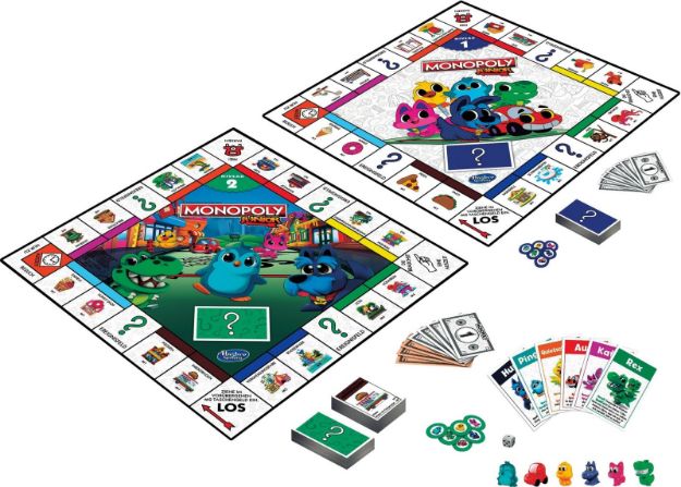 Bild von Monopoly Junior 2 Games in 1 - F8562100