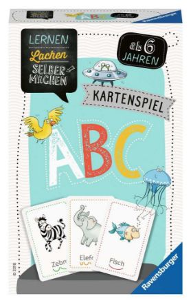 Zeige Details für Ravensburger 80347 Lernen Lachen Selbermachen: Kartenspiel ABC Bild von Ravensburger 80347 Lernen Lachen Selbermachen: Kartenspiel ABC