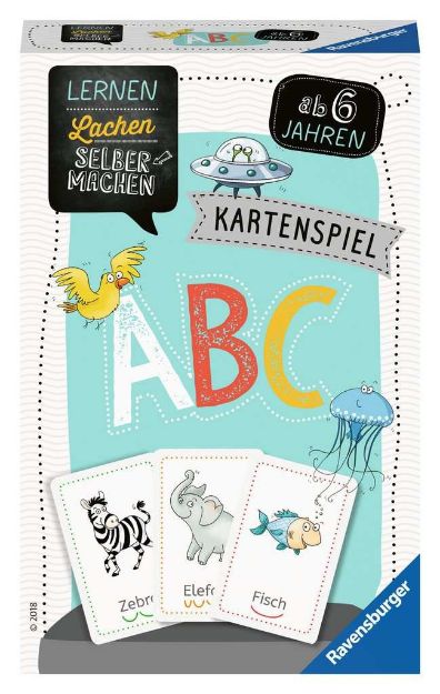 Bild von Ravensburger 80347 Lernen Lachen Selbermachen: Kartenspiel ABC