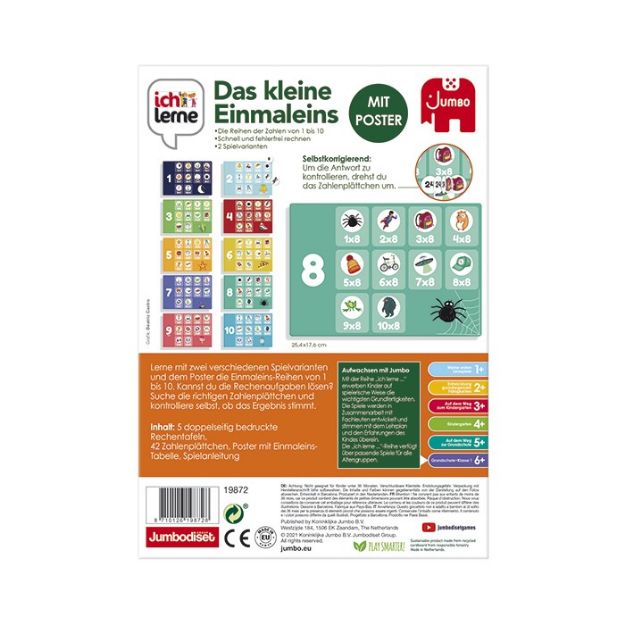 Bild von Jumbo ich lerne das kleine Einmaleins - 19872