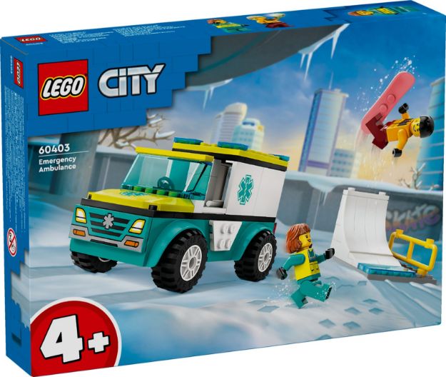 Bild von LEGO® City - Rettungswagen und Snowboarder