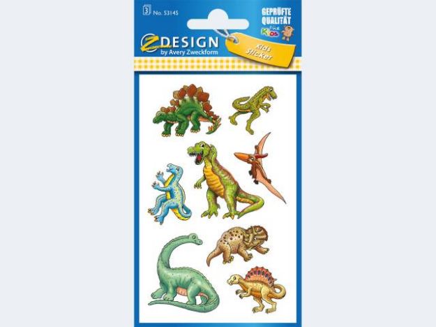 Bild von Sticker Dinos - Eine Verkaufseinheit = 10 Stück - 53145