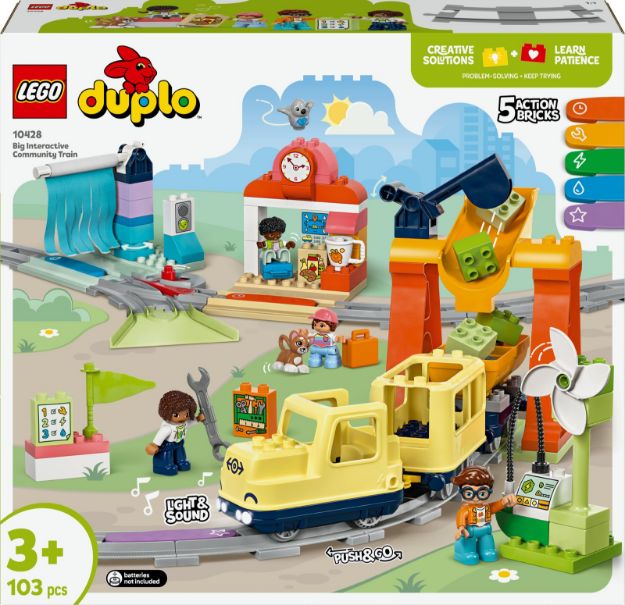 Bild von LEGO® DUPLO® - 10428 Große interaktive Eisenbahn