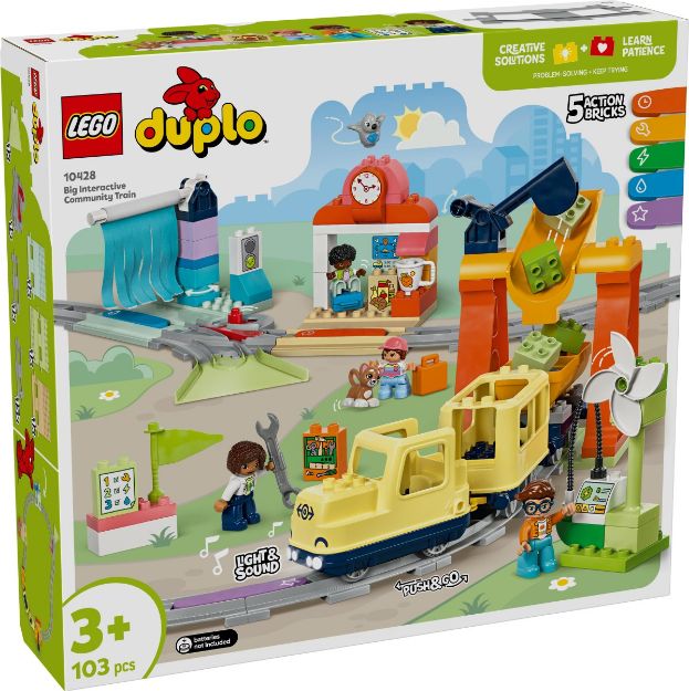 Bild von LEGO® DUPLO® - 10428 Große interaktive Eisenbahn