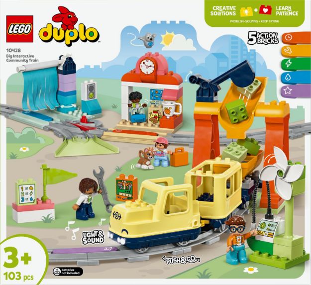 Bild von LEGO® DUPLO® - 10428 Große interaktive Eisenbahn