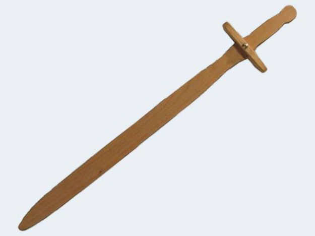 Bild von Schwert Knappe Holz 56cm - 1103