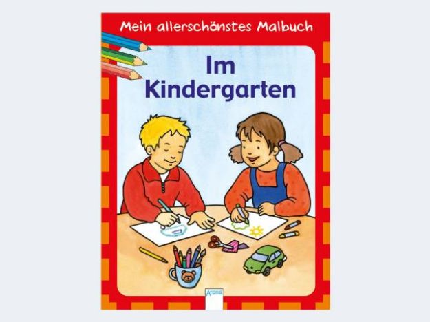 Bild von Malbuch Im Kindergarten28cm 32S 3J - 09842-5