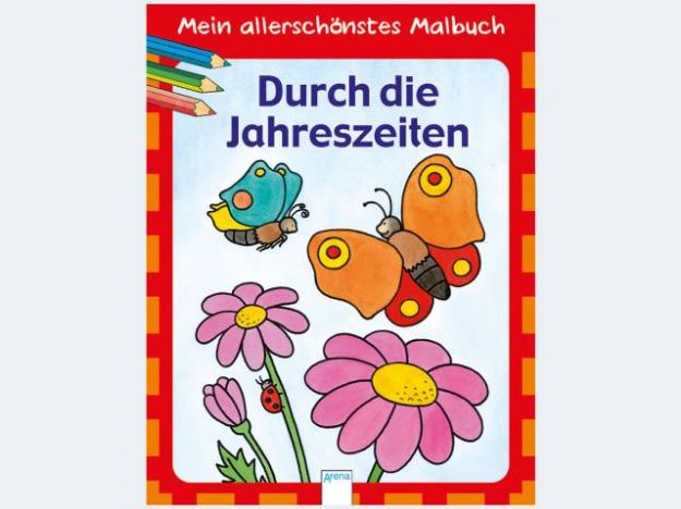 Bild von Malbuch Jahreszeiten 3J 32S 21x28cm - 09843-2