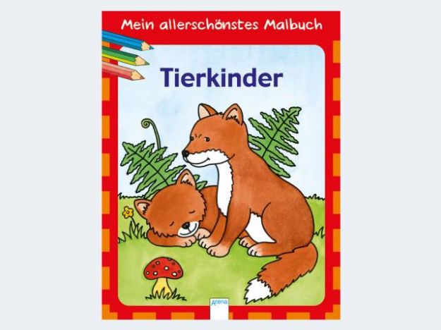 Bild von Tierkinder Malbuch 3J 32S 28cm - 09844-9