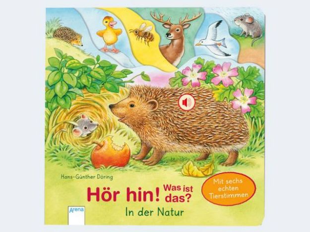 Bild von Hör hin! Natur 6 Tierstimmen 2J 12S 19x19cm Sound - 71391-5