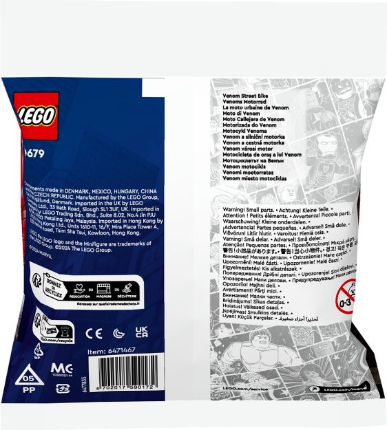 Bild von LEGO Super Heroes Venoms Motorrad Polybag
