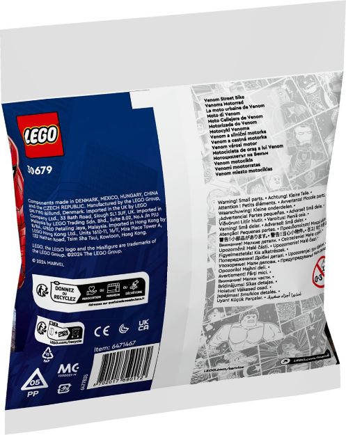 Bild von LEGO Super Heroes Venoms Motorrad Polybag