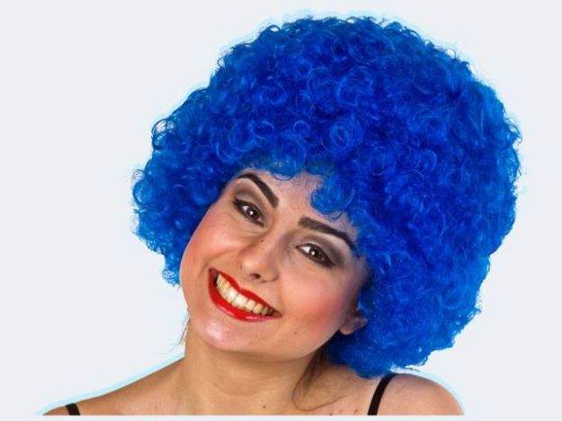 Bild von Hair-Perücke blau - 300.062.06