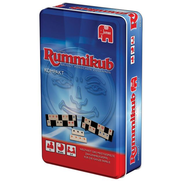 Bild von Jumbo 03817 Original Rummikub Kompakt in Metalldose