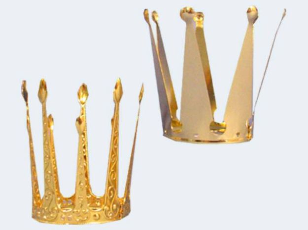 Bild von Krone gold Metall in Klarsichtdose - Ein Stück wird nach dem Zufallsprinzip zugesendet!- 950.432.00