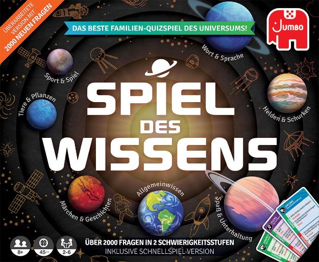 Bild von Jumbo Spiel des Wissens 2000 Fragen - 19907