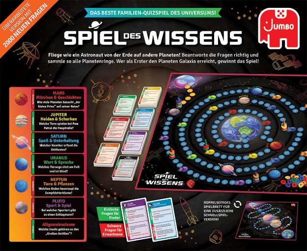 Bild von Jumbo Spiel des Wissens 2000 Fragen - 19907