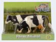 Bild von Farm 2 Kühe 1:32 schw/wss 6cm stehend - 571873