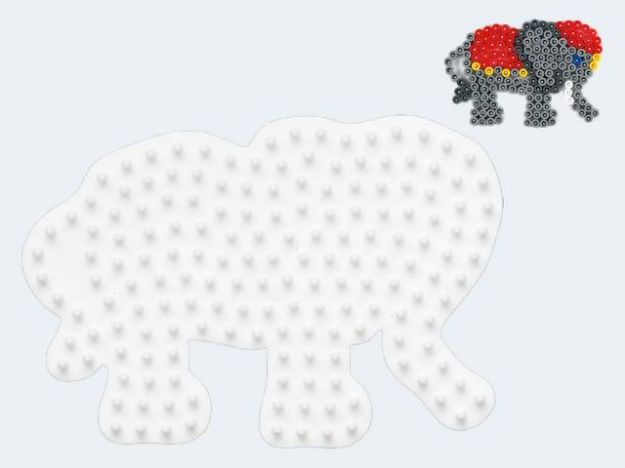Bild von Hama Platte kleiner Elefant - 319