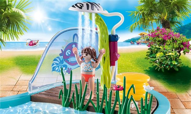 Bild von PLAYMOBIL® - Spaßbecken mit Wasserspritze - 70610