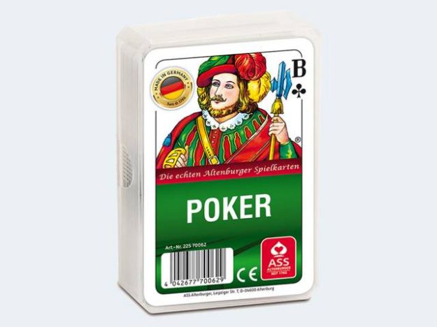 Bild von Poker französisches Bild 55 Karten i Etui - 22570062