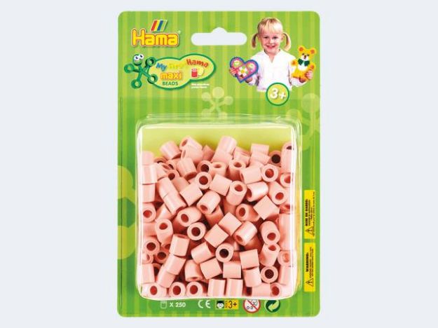 Bild von Hama Maxi 250 Perlen rosa - 8526