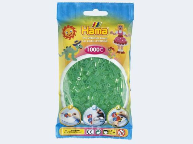 Bild von Hama 1000 Perlen grün transparent - 207-16