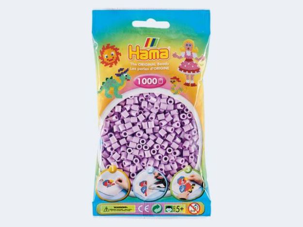 Bild von Hama 1000 Perlen fliederfarben - 207-96