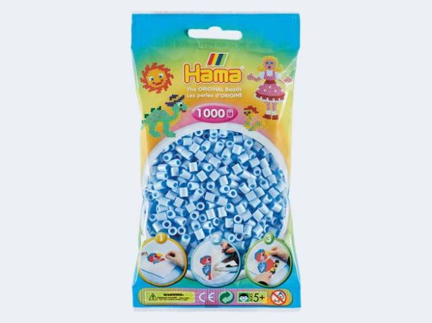 Bild von Hama 1000 Perlen eisblau - 207-97