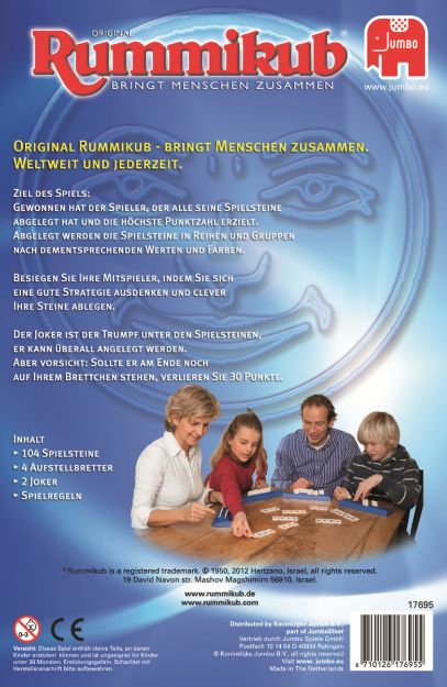 Bild von Jumbo Original Rummikub Die Klassiker - 17695