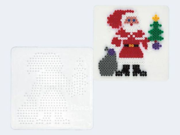 Bild von Hama Platte Weihnachtsmann 15cm - 284