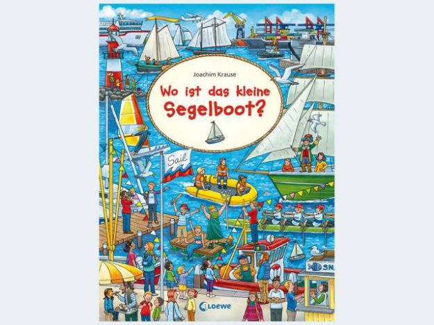 Bild von Wimmelbuch Kleines Segelboot 2J 16S 24x31cm Pappe - 0031-9