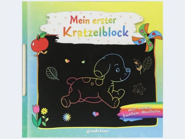 Bild von Erster Kratzelbl Hund 3J 42S 22x21cm - 3484-0