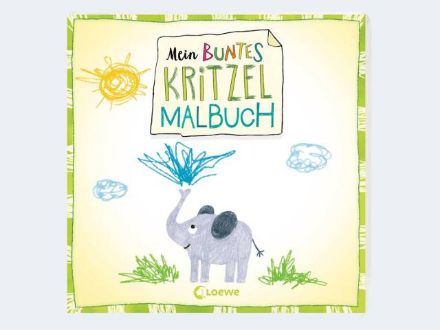 Zeige Details für Mein buntes Kritzelbuch Elefant - 0521-5 Bild von Mein buntes Kritzelbuch Elefant - 0521-5
