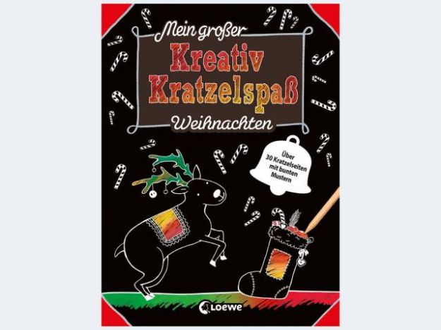 Bild von Kratzelspaß Weihnachten 5J 82S 24x17cm - 1019-6