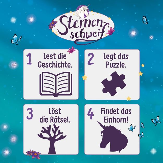 Bild von Story Puzzle Das verschwundene Einhorn 150T. ab 7J - 682279