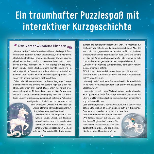 Bild von Story Puzzle Das verschwundene Einhorn 150T. ab 7J - 682279