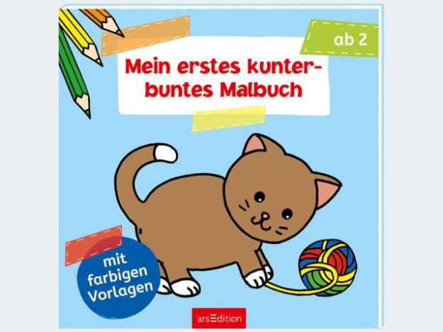 Bild von Kunterbuntes Malb. 2J 80S - 1650-0