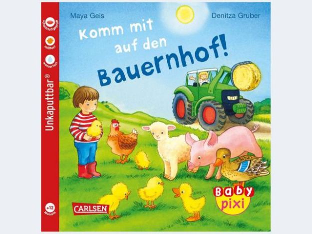 Bild von Baby Pixi Komm mit auf den Bauernhof reissfest #61 - 05163-9