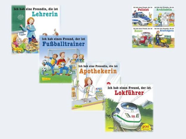 Bild von Pixi Tolle Berufe b. Pixi 3J 8-fach je 24S - Eine Verkaufseinheit = 64 Stück - 05281-0