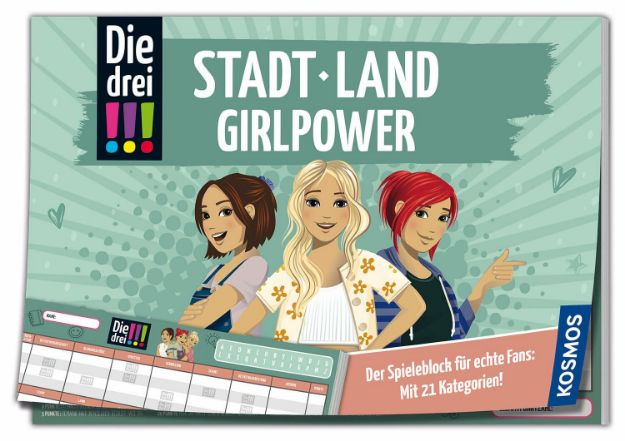 Bild von Stadt - Land Die drei !!! Girlpower 8+ 2+ Spieler