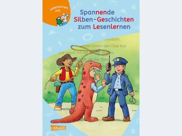 Bild von Lesemaus Silbengeschichten Dino/Polizei 6J 96S - 06647-3