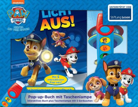 Zeige Details für Soundbuch Paw Patrol mit Taschenlampe - 3354-1 Bild von Soundbuch Paw Patrol mit Taschenlampe - 3354-1