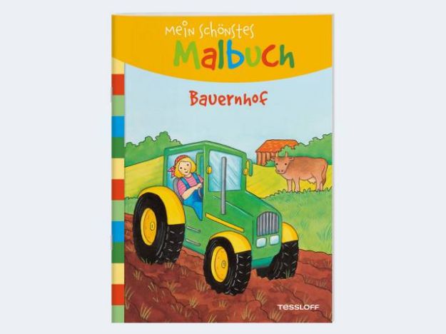 Bild von Schönstes Malb. Bauernhof 5J 32S 20x28cm - 4134-4