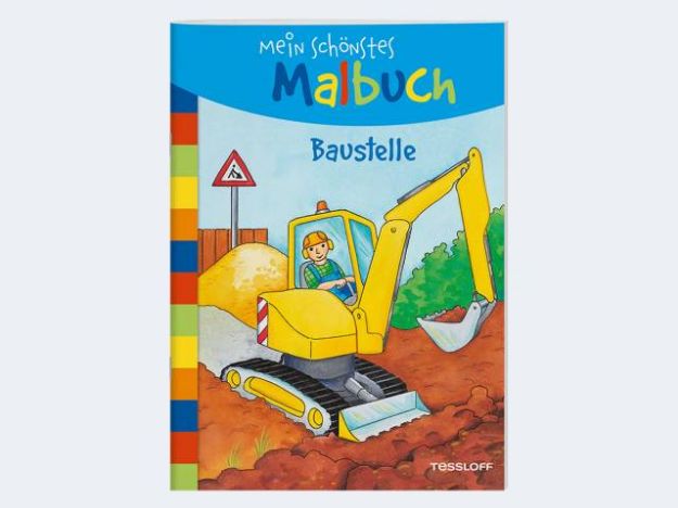 Bild von Mein schönstes Malbuch Baustelle - 4208-2