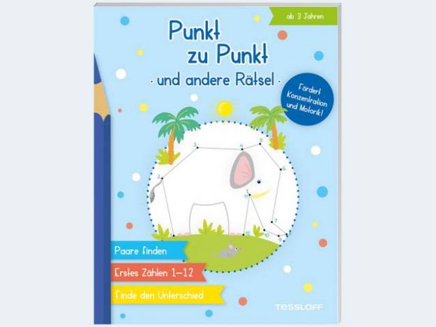 Bild von Punkt zu Punkt+Rätsel 3J 64S 16x21cm - 4469-7