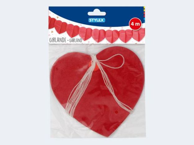 Bild von Girlande Herz 4m - 14271