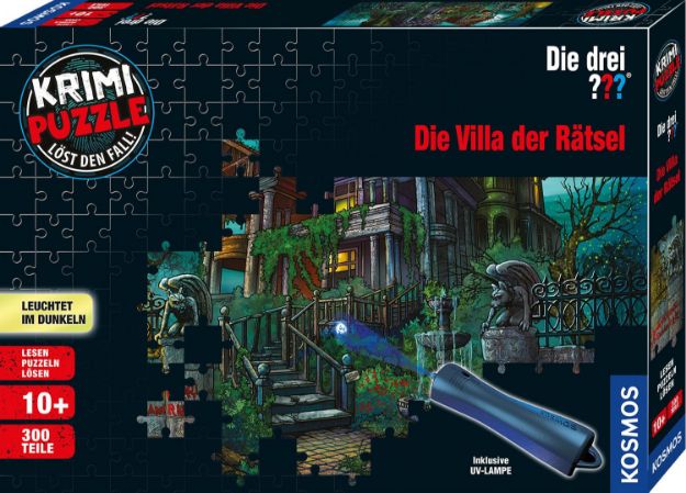 Bild von Kosmos Krimipuzzle ??? 300 Teile / Die Villa der Rätsel - 697976